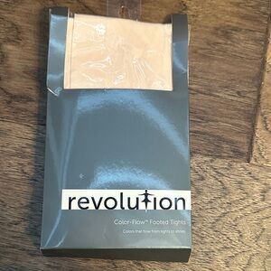 Revolution Pink Footed Tights for dance